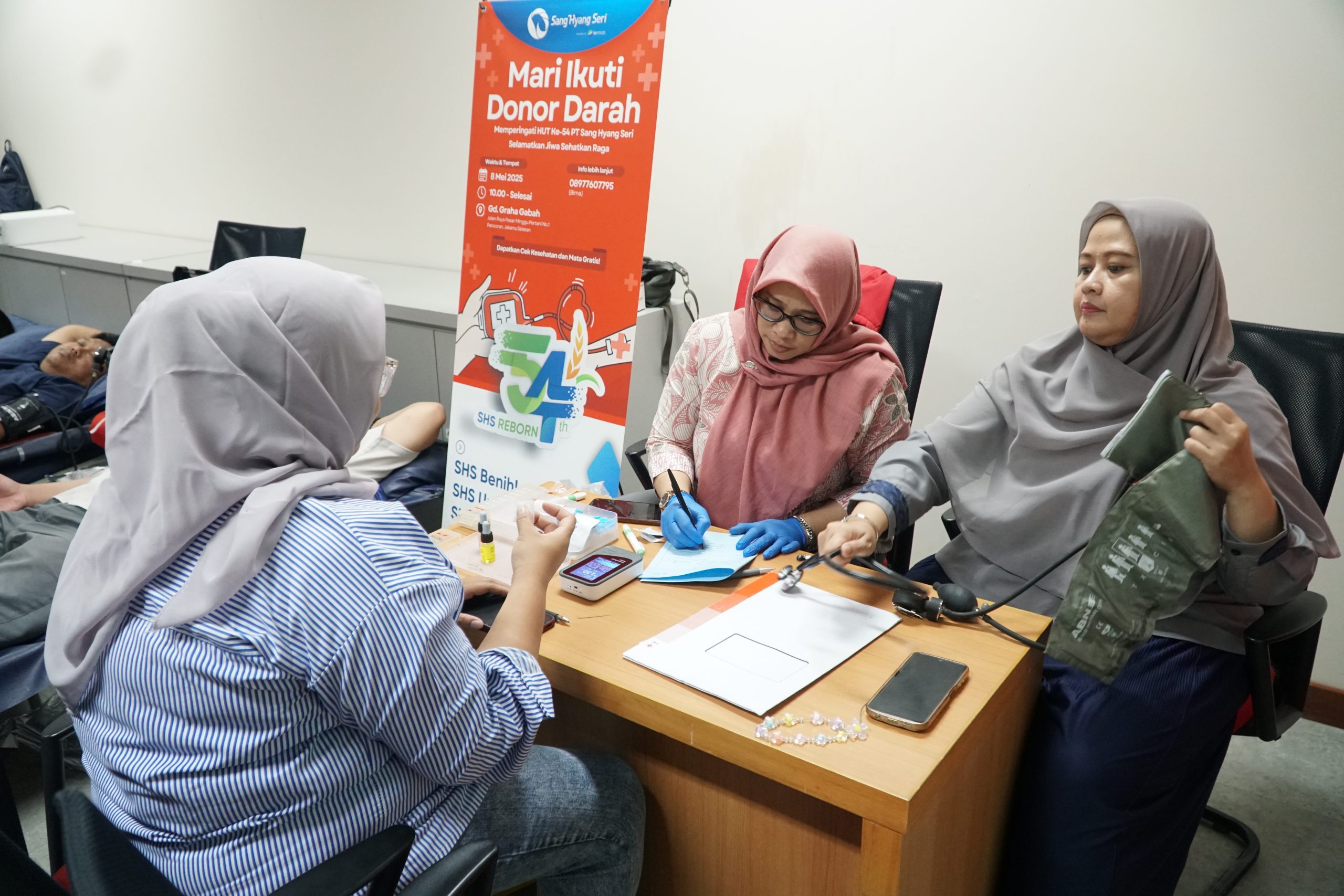SHS Rayakan HUT ke-54 dengan Aksi Donor Darah Peduli Sesama