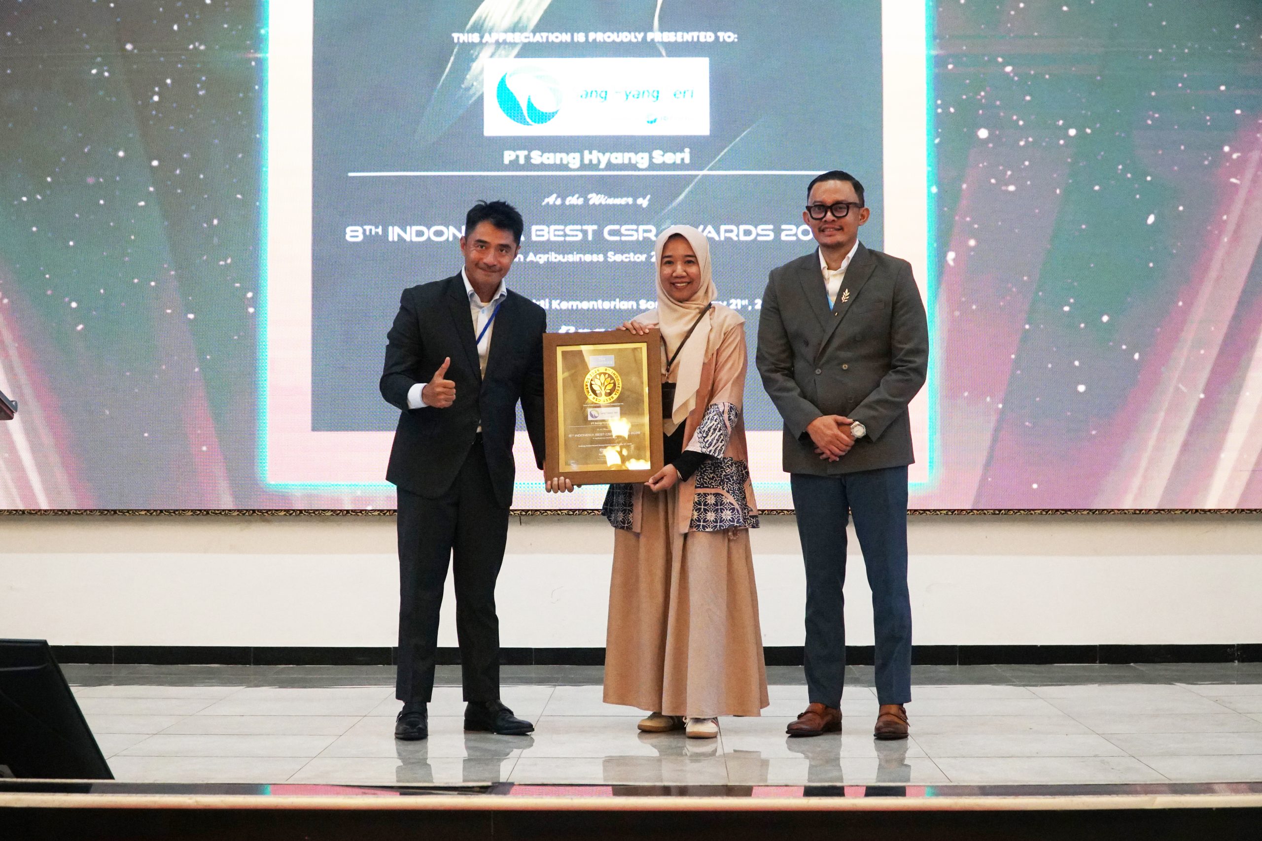 PT Sang Hyang Seri Mendapatkan Penghargaan di Ajang 8th CSR Summit 2026 & Awards